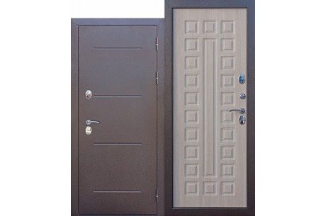 дверь с терморазрывом 11 см ISOTERMA Медный антик